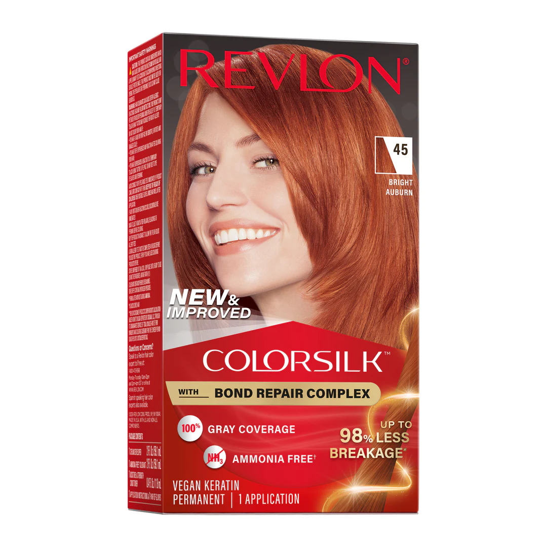 رنگ مو بدون آمونیاک رولون-revlon شماره 45