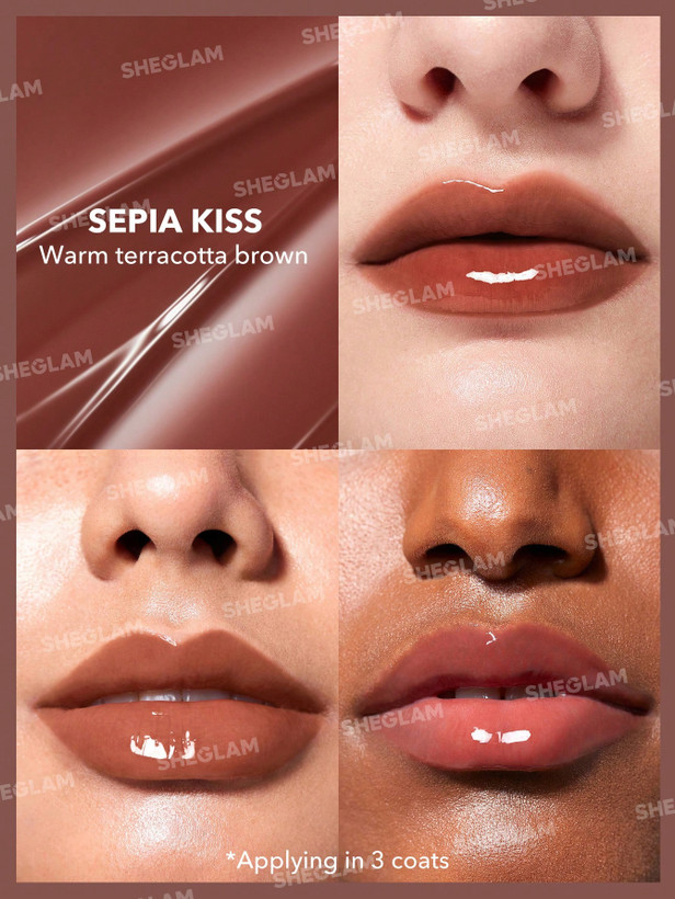 لیپ پلامپر (حجم دهنده و براق کننده لب) شیگلم_SHEGLAM مدل SEPIA KISS