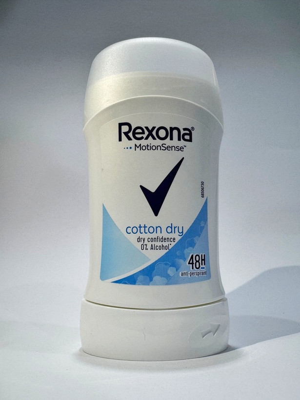 مام استیکی رکسونا rexona مدل کوتون درای cotton dryبدون الکل ۴۸ ساعته