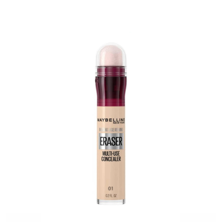 کانسیلر میبلین_MAYBELLINE مدل Instant Anti‑Age Eraser شماره 01
