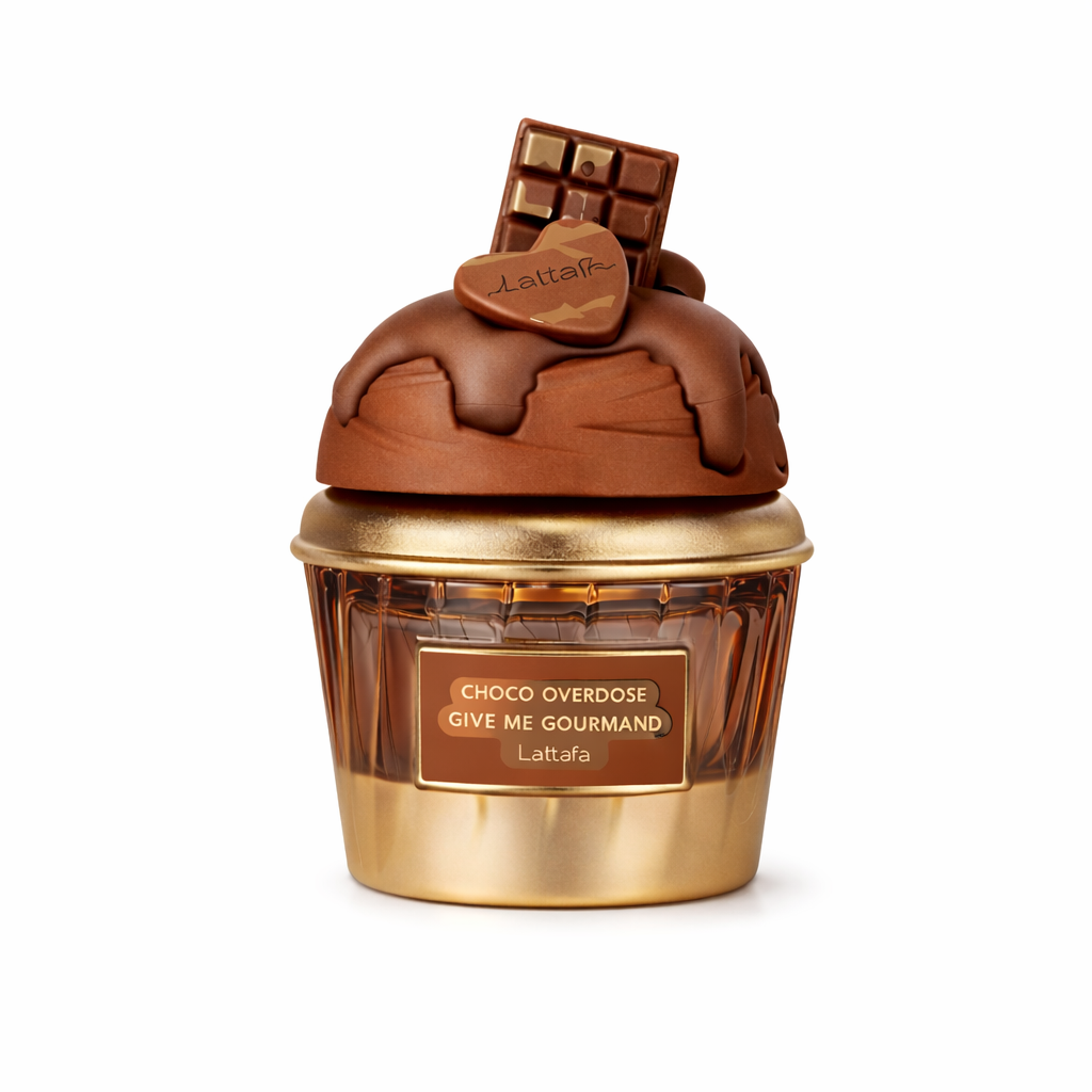 ادکلن بستنی شکلاتی لطافه چوکو اوردوز Lattafa choco overdose give me gourmand 75 میل اماراتی