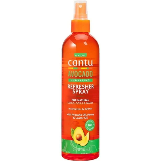 اسپری مرطوب کننده و شاداب کننده آواکادو ۳۵۵ میل کنتو(کانتو)cantu Avocado Hydrating refresher spray