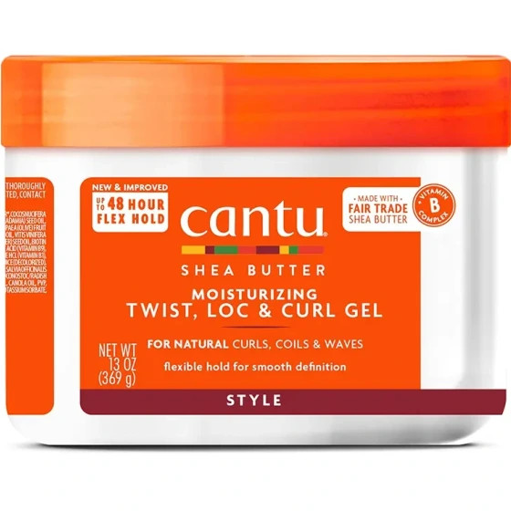ژل کرم مرطوب کننده و آبرسان مخصوص موی فر شی باتر کنتو(کانتو) Cantu shea butter moisturizing