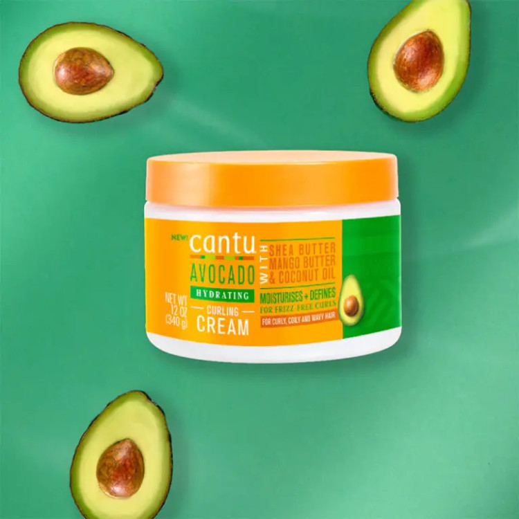 کرم حالت دهنده موی فر آوواکادو کنتو avocado Cantu