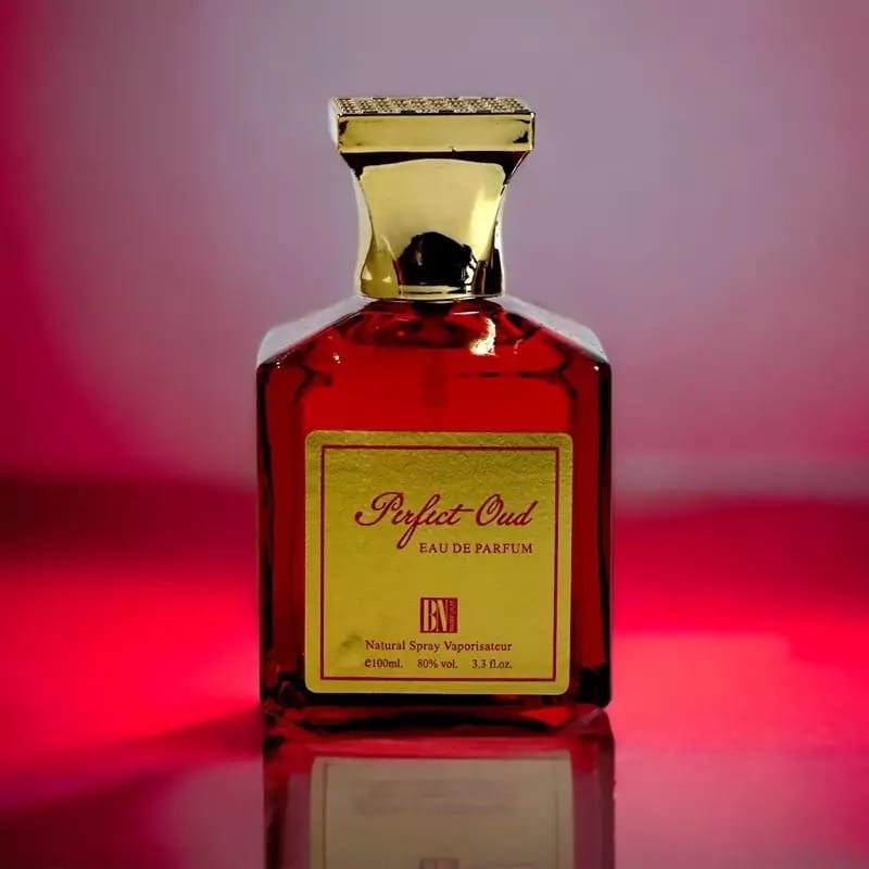 ادکلن ادو پرفیوم پرفکت اود perfect oud(مشابه عطر باگارات رژ 100میل شرکت العقیق اماراتی