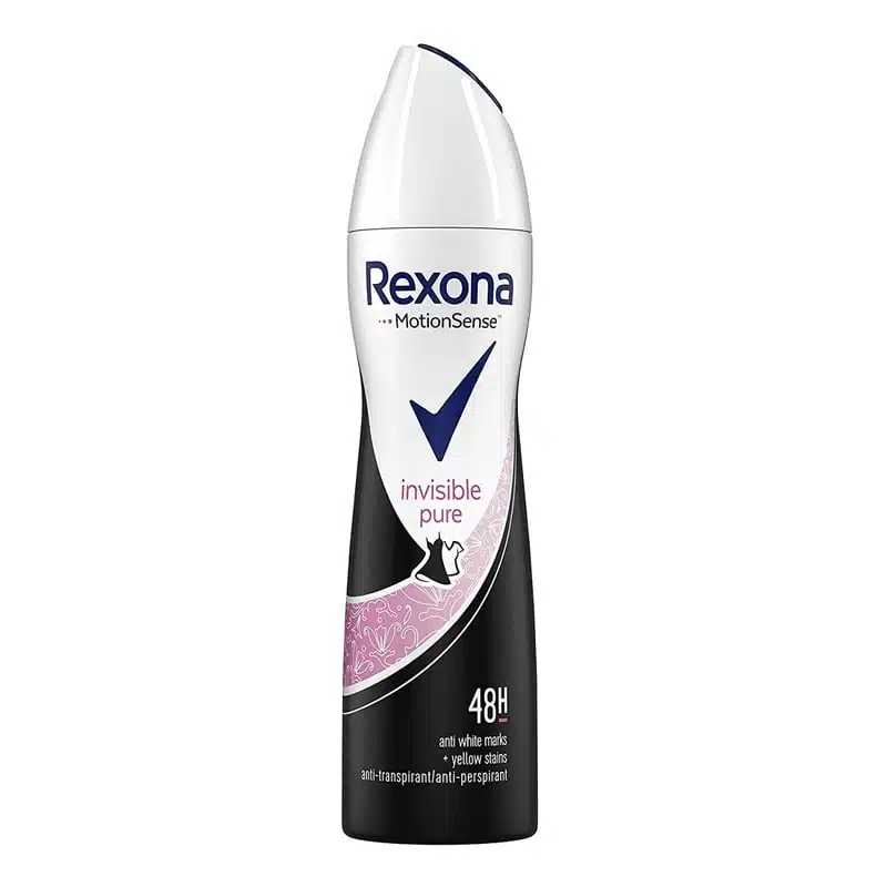 اسپری ضدتعریق 48 ساعته رکسونا Rexona مدل Invisible Pure