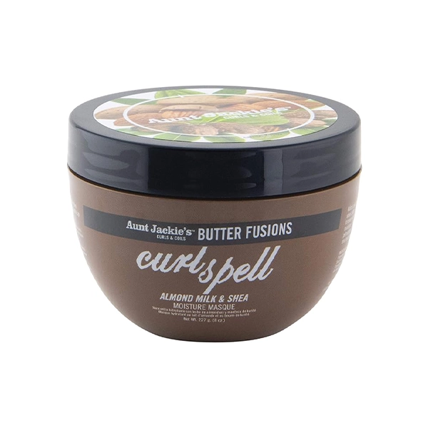 ماسک مو داخل حمام آبرسان و ضد وز عمیق شیر بادام و شی باتر آنت جکیز Aunt Jackies ماسک مو داخل حمام همراه با آبکشی اورجینال