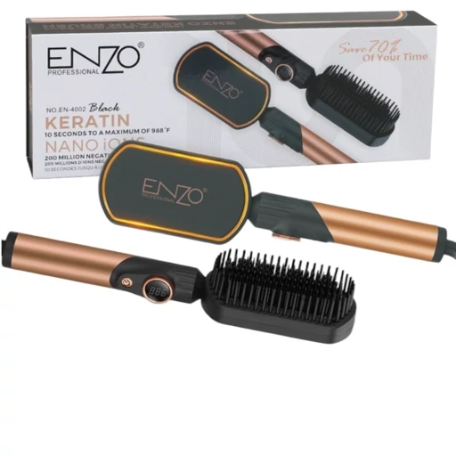 برس حرارتی انزو رنگبندی قرمز EN-4002 پروفشنال ENZO professional AC110_240v 50/60 Hz 65w