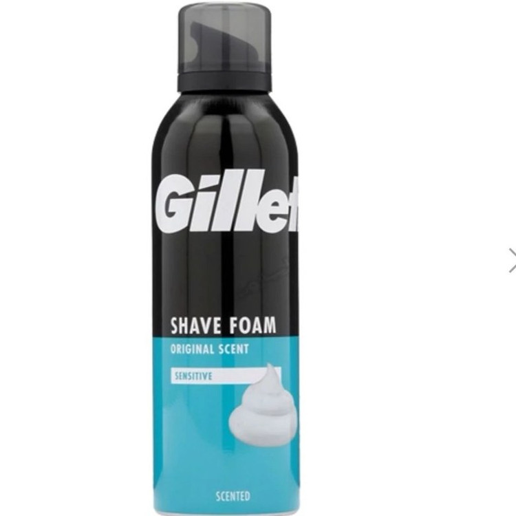 فوم اصلاح(کف ریش) ژیلت انگلستان مدل Gillette_limettenduff حجم 200ml