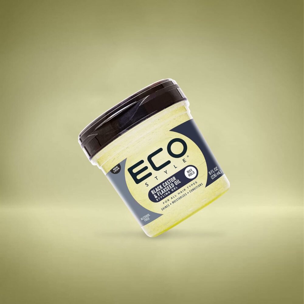 ژل اکو مشکی حاوی روغن کرچک سیاه و بذر کتان ۲۳۶ میلی لیتر ECO