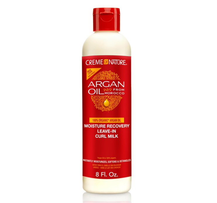 شیر مو آبرسان بعد از حمام آرگان مراکشی نیچر Creme Of Nature