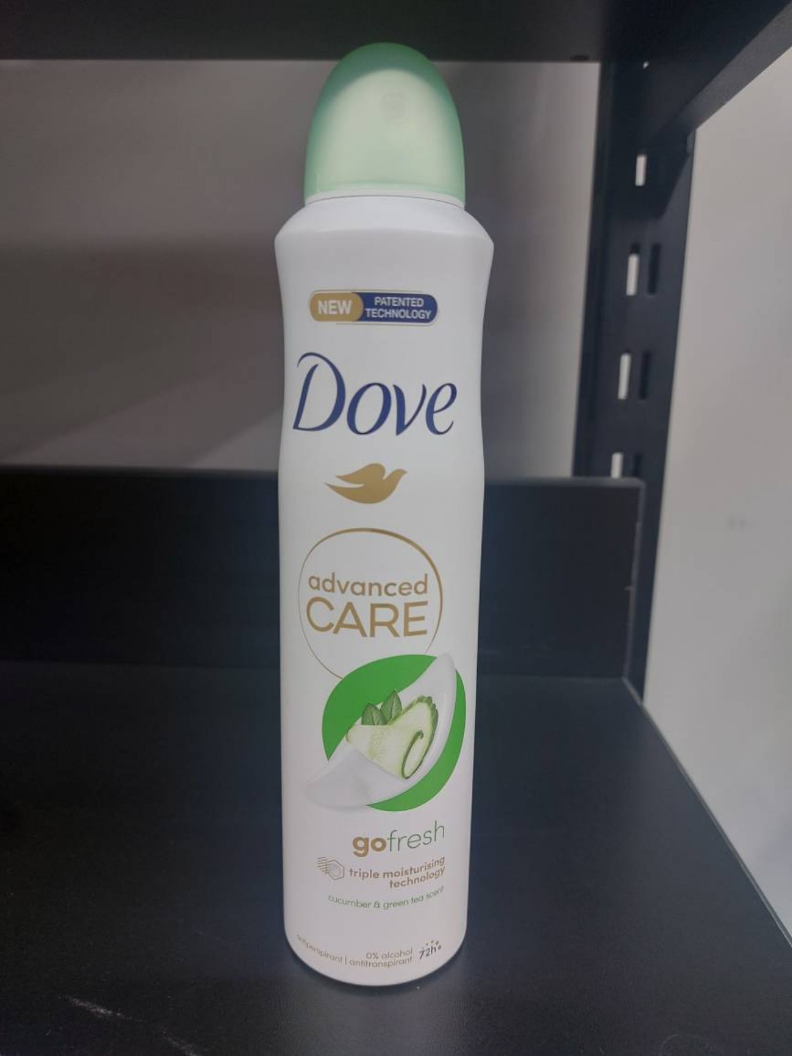 اسپری ضد تعریق داو مدل Advanced Care cucumber green tea زنانه انگلیسی