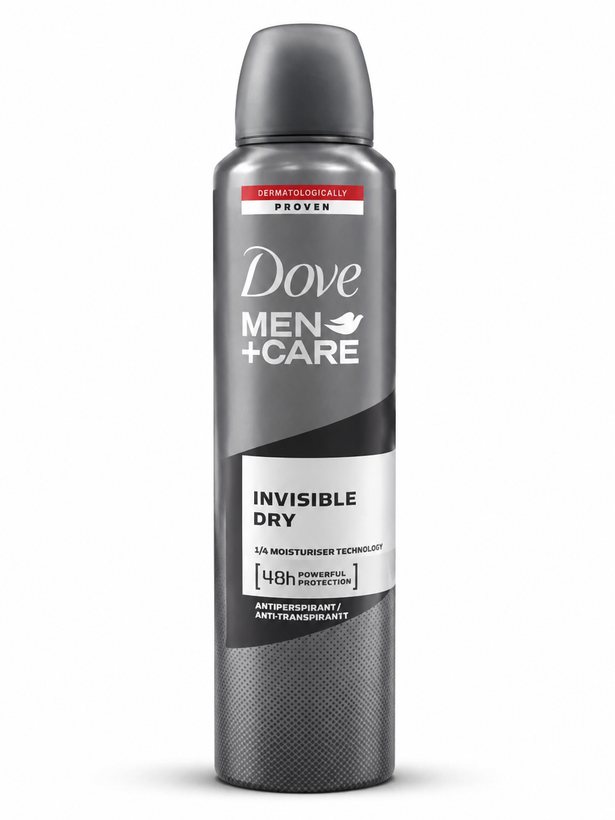 اسپری دئودورانت داو Dove مردانه مدل Invisible Dry