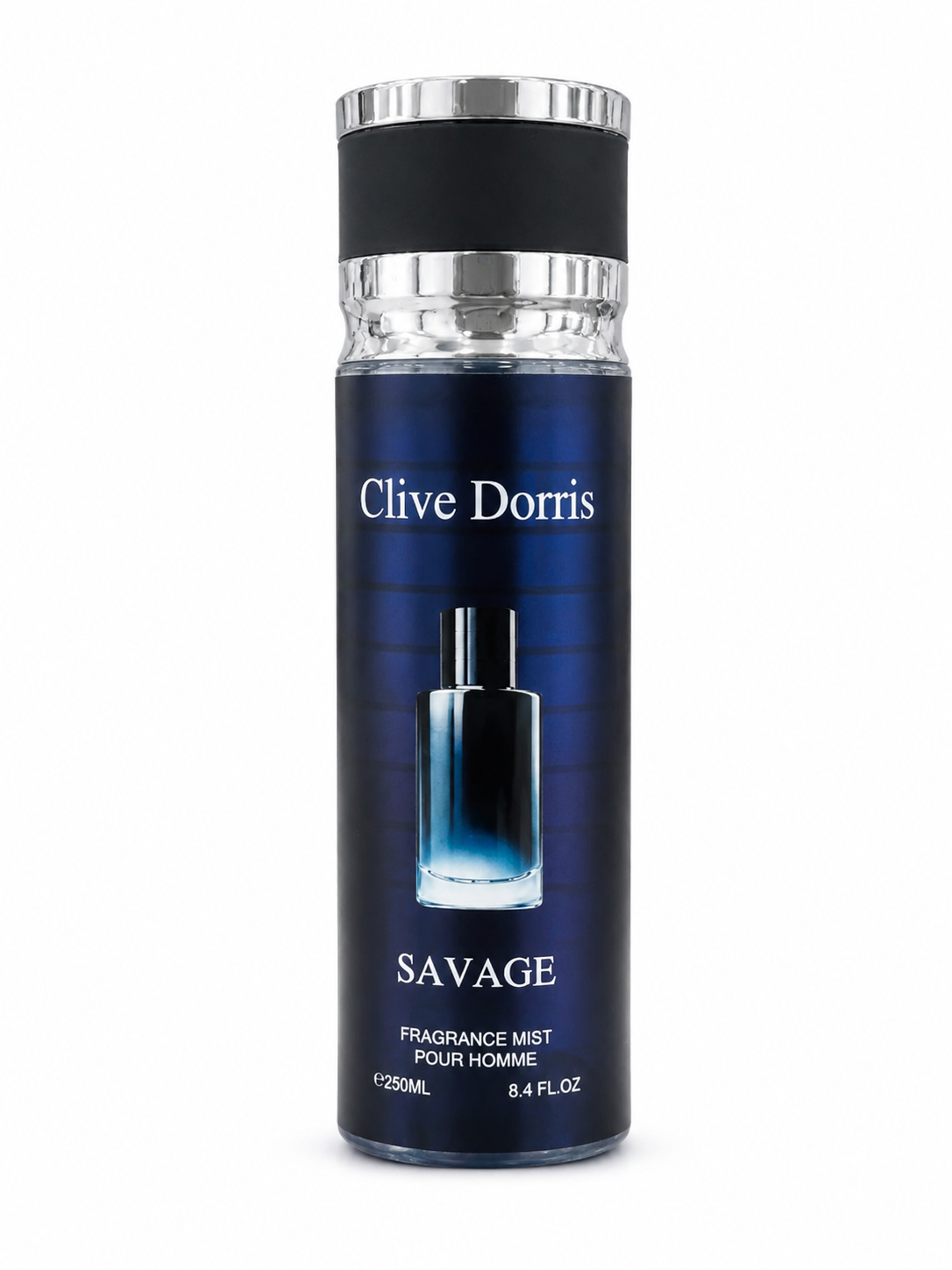 بادی اسپلش مردانه کلایو دوریس (Clive Dorris) مدل Savage – حجم ۲۵۰ میلی‌لیتر