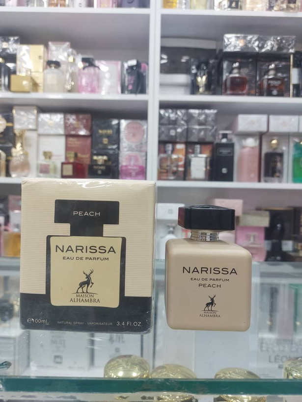 عطر ادکلن زنانه نارسیس پودری شرکت الحمبرا 100 میل