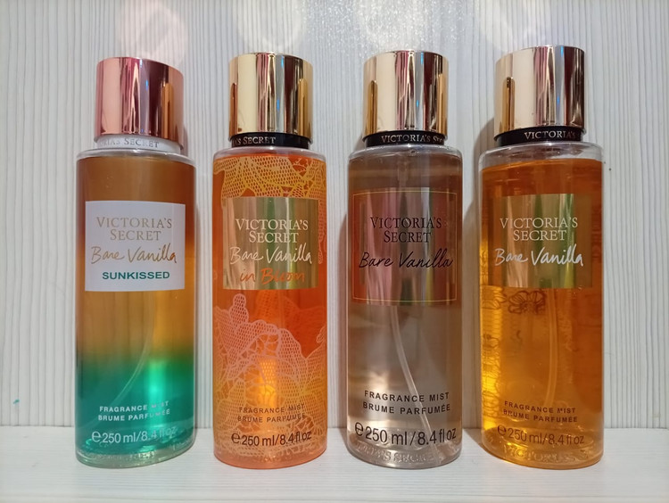 بادی اسپلش ویکتوریا سکرت مدل بیر وانیلا۲۵۰ میل اماراتی Bare vanilla victorias secret های کپی