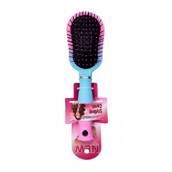 برس پدل بازکننده گره مو مناسب موهای فر و موجدار پاستیلی Paddle Brush