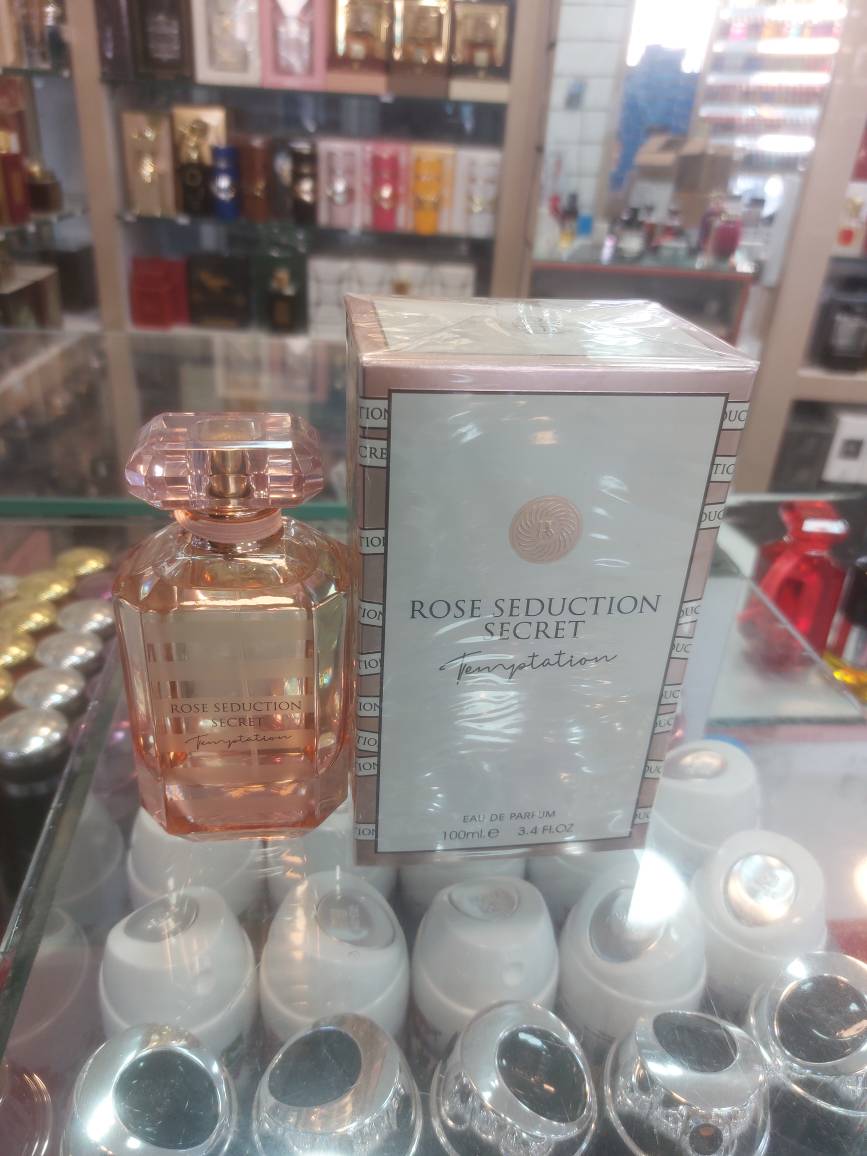 ادو پرفیوم زنانه فراگرنس ورد مدل Rose Seduction Secret Temptation حجم 100 میلی لیتر
