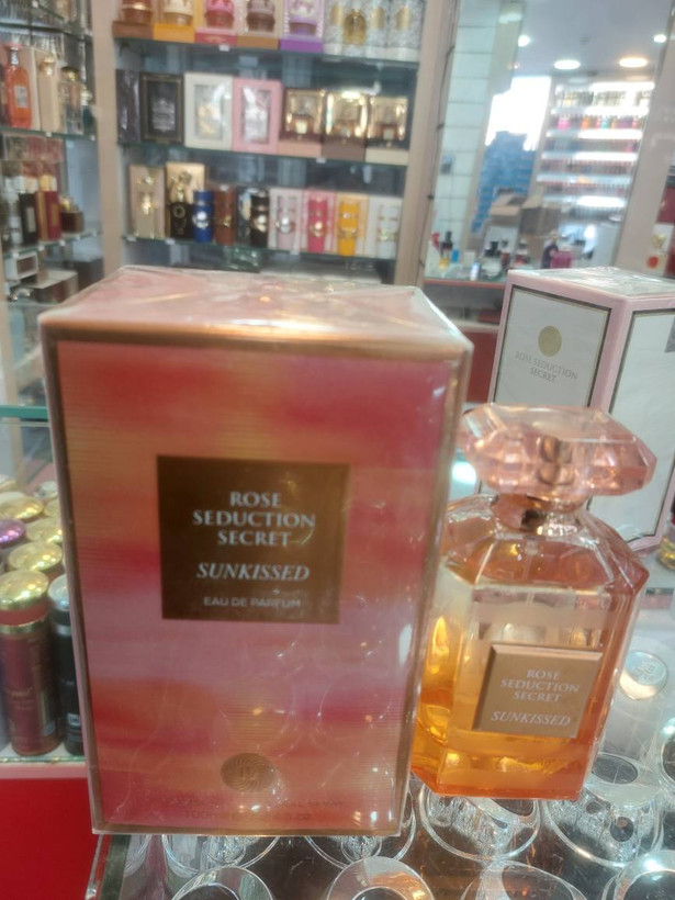 عطر ادکلن زنانه ویکتوریا سکرت بامب شل ساندرنچد فراگرنس ورد Rose Seduction Secret Sunkissed حجم100میل