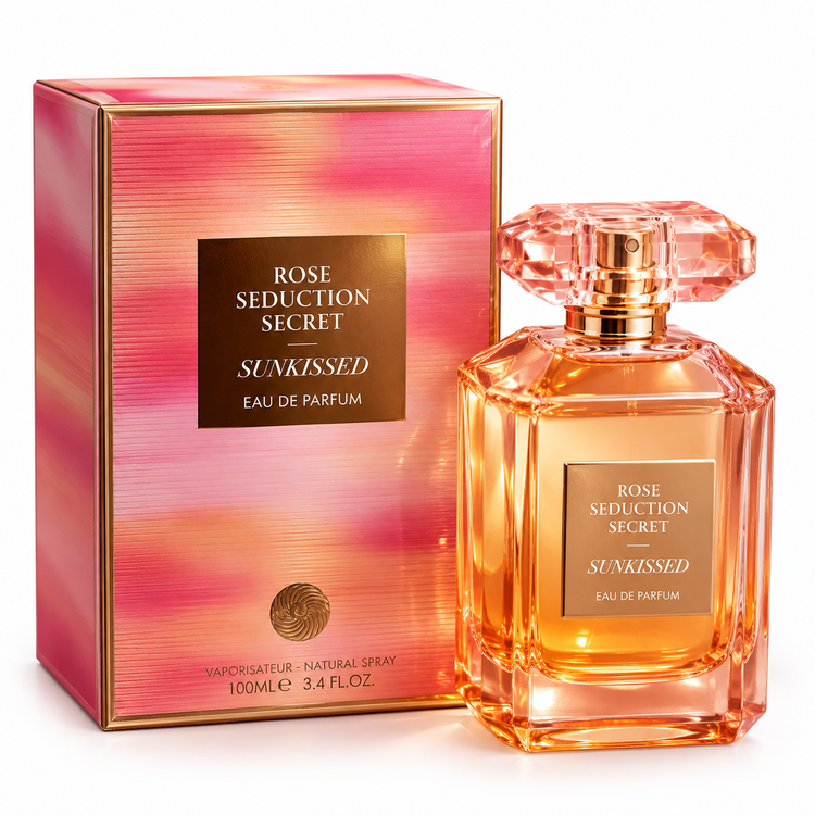 عطر ادکلن زنانه ویکتوریا سکرت بامب شل ساندرنچد فراگرنس ورد Rose Seduction Secret Sunkissed حجم100میل