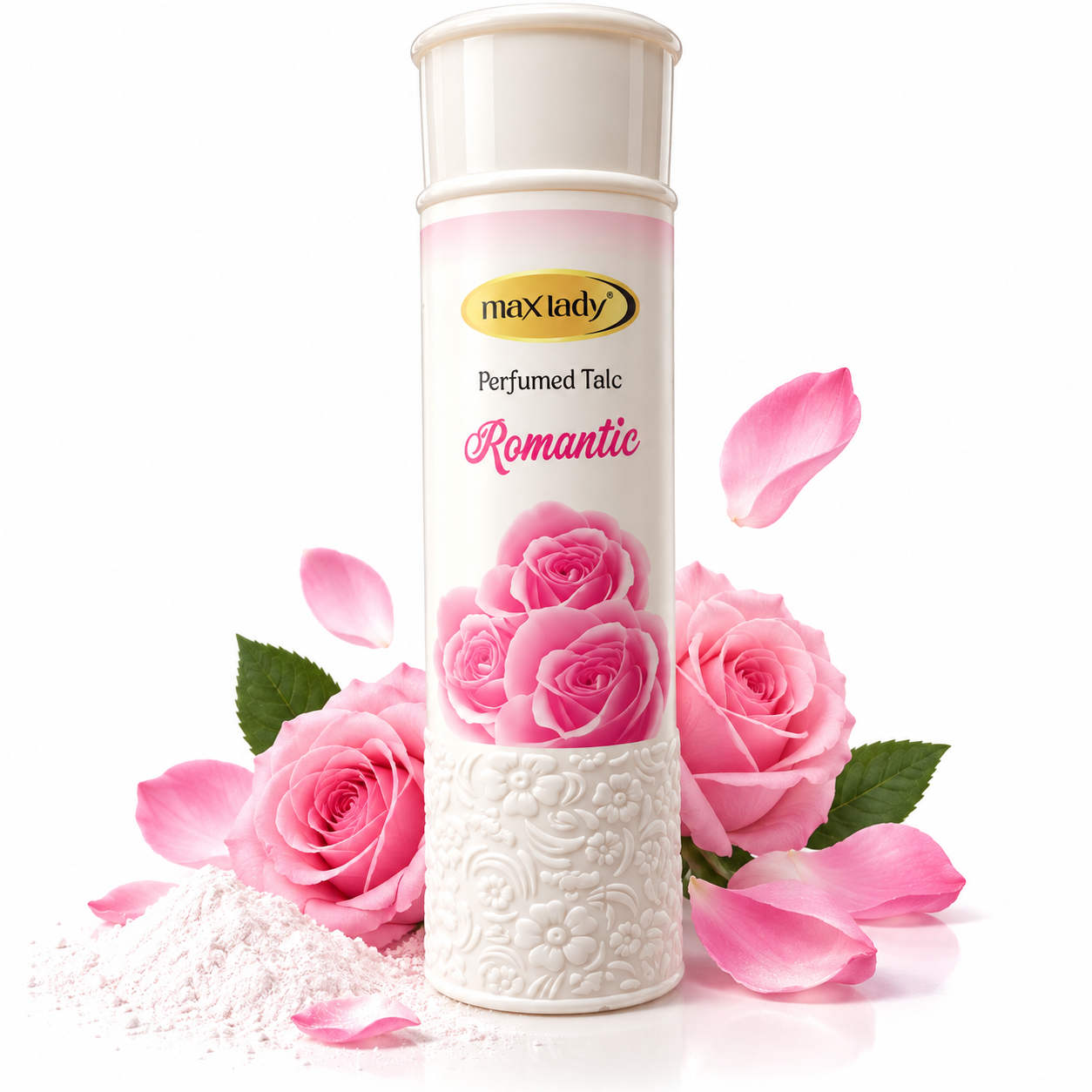پودر تالک معطر مکس لیدی مدل Romantic 🌹