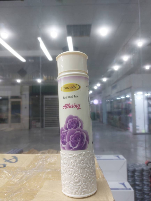 پودر تالک معطر مکس لیدی مدل Alluring 💜🌹