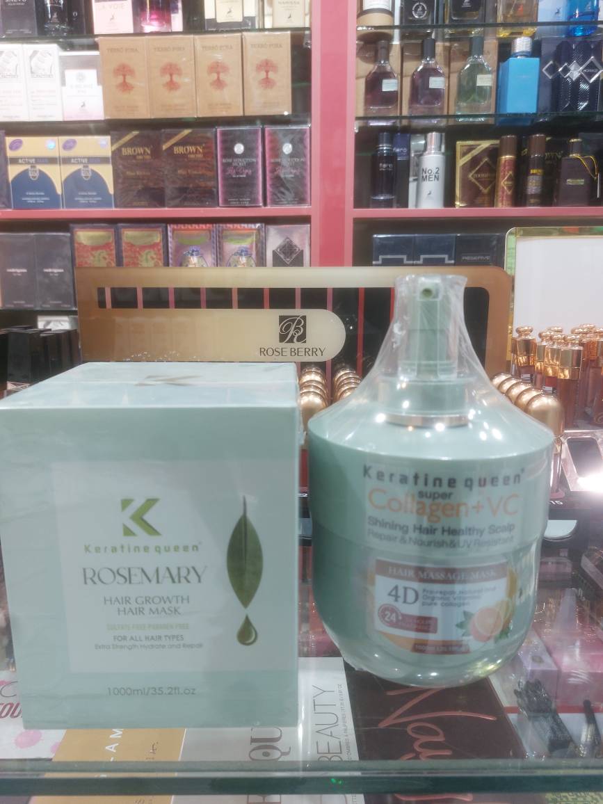 ماسک مو رزماری کراتین کوئین | Rosemary Hair Growth Hair Mask